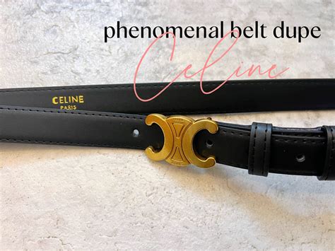 celine black belt dupe